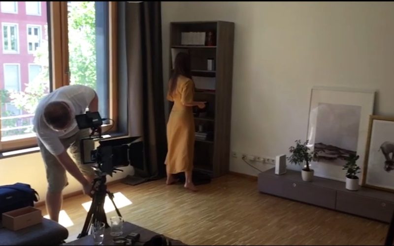 Wedding video making of